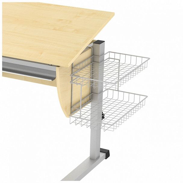 Сетка-полка для стола "Осанка" 2-х ярусная - Вид 1