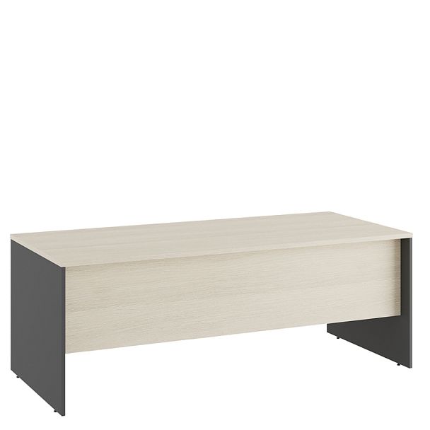 Стол руководителя Tess  дуб шамони светлый - Вид 1