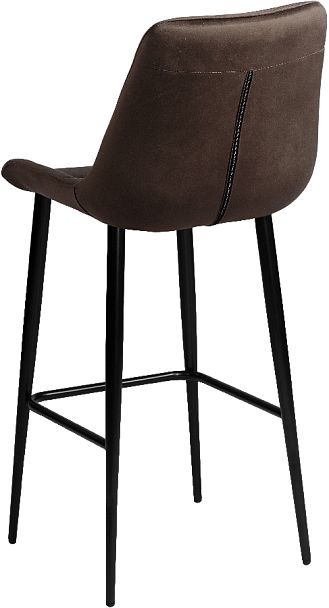 Комплект барных стульев Эйден, Confetti coffee/черный, 4 шт. - Вид 5
