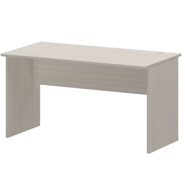 Стол с кабель каналом справа А-003.К.ПР Ясень шимо 1400x730x760 Арго - Вид 1