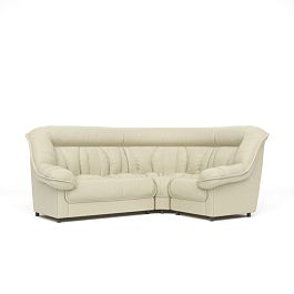 Диван угловой 2У1 Эдельвейс Ed/2y1 экокожа светло-бежевая CN1112 - Фото предпросмотра