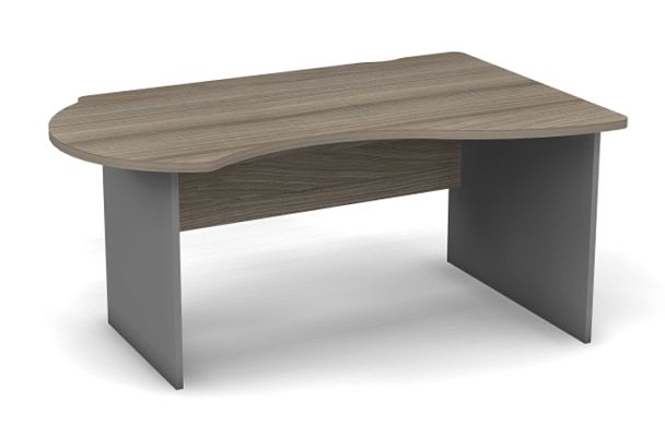 Стол асимметричный L,R 1600 Берлин Дрифтвуд/Серый СА 160 - Вид 2