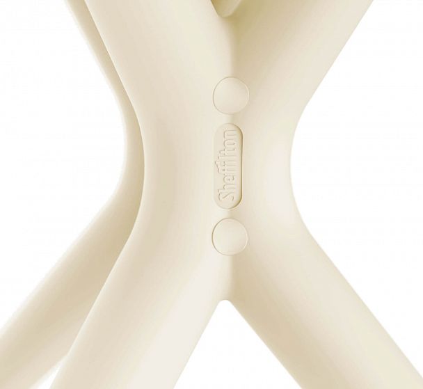 Обеденная группа Sheffilton SHT-DS128 бежевый/черный муар - Вид 4