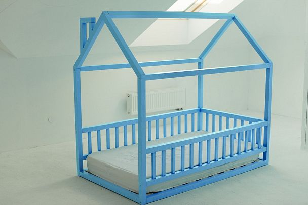 Кровать Дрима МБ, голубой - Вид 3