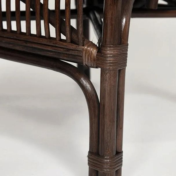 Комплект террасный "Нью Богота/New Bogota" (2 кресла + стол) /с подушками/, ротанг, walnut (грецкий орех) - Вид 7