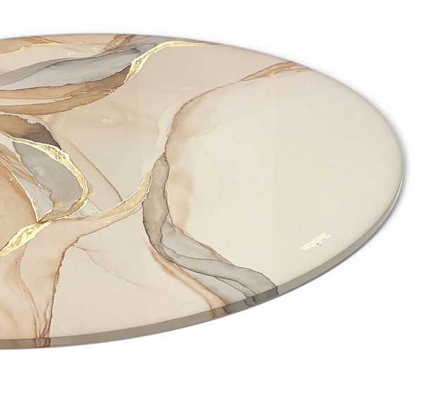 Столик журнальный Sheffilton SHT-S100/TT32 60 СТЕКЛО/МДФ хром лак/дымчатый топаз - Вид 5