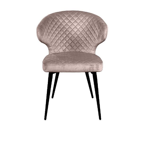 Стул Richard ромб, бархат пепельно-бежевый 25 - Вид 2