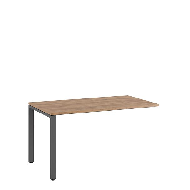 Удлинитель стола Tess 140x80x75 дуб крафт золотой - Вид 1