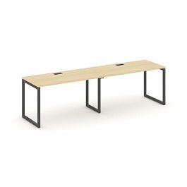 Стайл Проджект Рабочая станция 1 сторон. SN-4O.ORS-001 Акация Лорка/Металл Антрацит 1960*600*750 - Фото предпросмотра