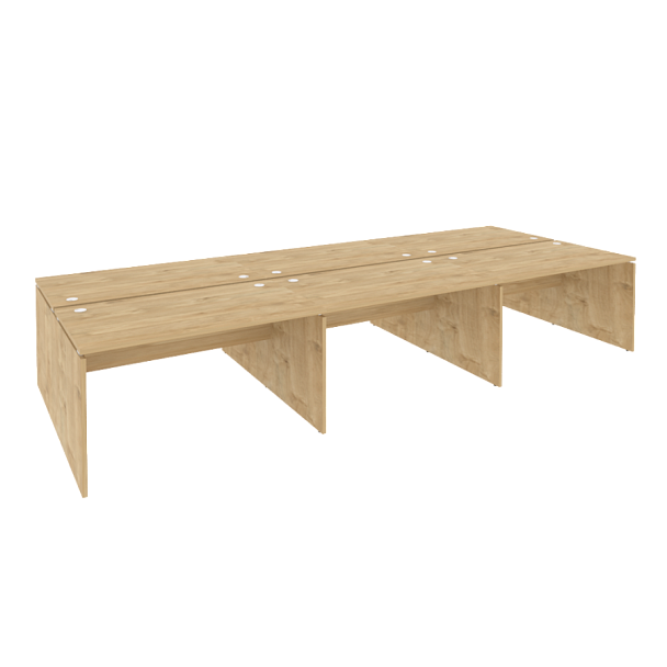 Onix Рабочая станция O.D.RS-6.3.8 Тиквуд светлый 4140*1635*750 - Вид 1