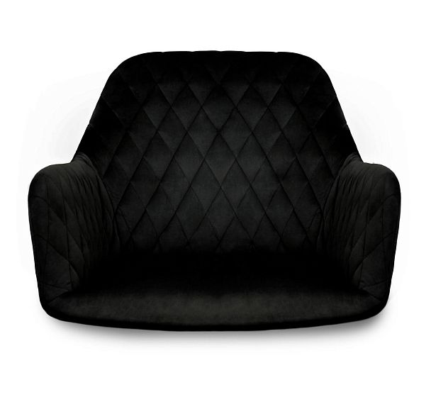 Стул Sheffilton SHT-ST38/S95-WH-1 ночное затмение/прозрачный лак/черный муар - Вид 4