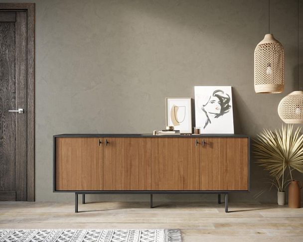 Комод с четыремя дверками Emerson арт EM01 - Вид 4