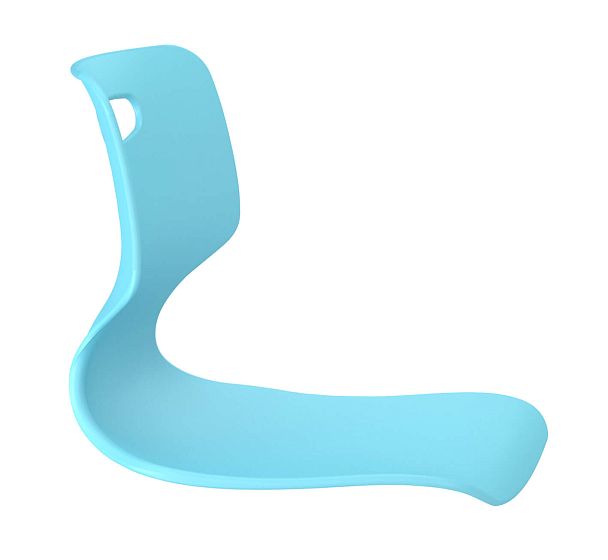 Стул барный SHT-ST58/S29P a5-7 голубой/черный муар - Вид 4