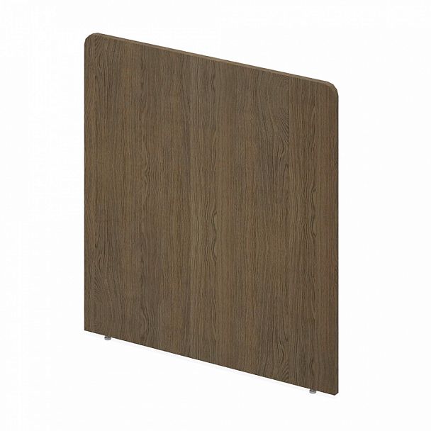 Боковина стойки-ресепшн "Лидер" ПК-ИМД-БКР77х74/Д-В1-299 дуб шамони - Вид 1