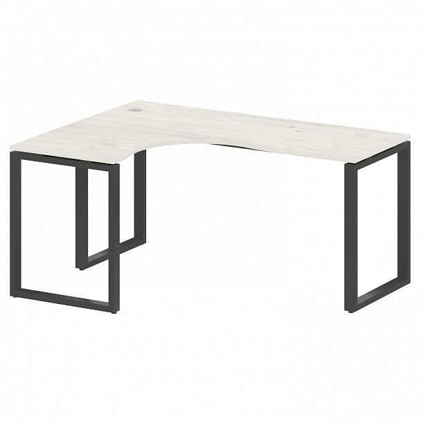 Стол "Metal System" БО.СА-4 дуб наварра/антрацит - Вид 2