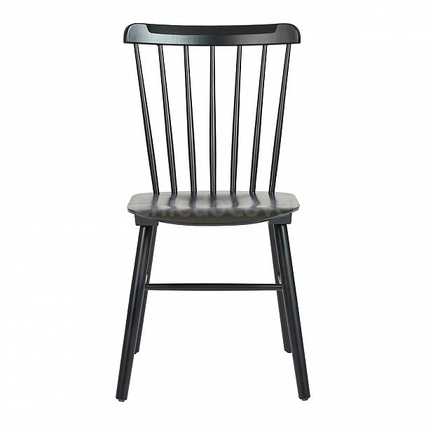 Стул Такер, черный деревянный - Вид 3
