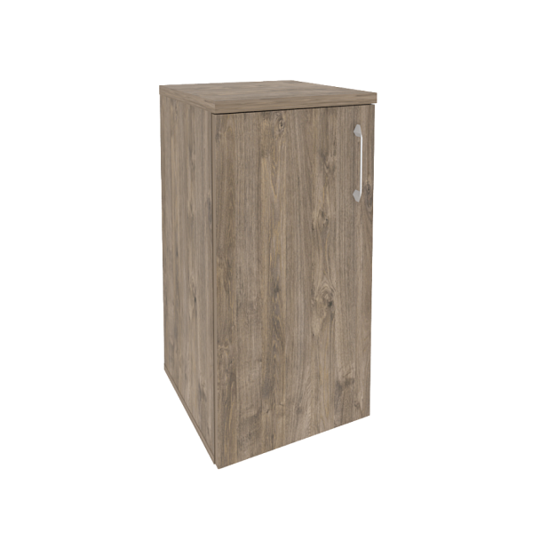 Onix Шкаф низкий узкий левый O.SU-3.1 (L) Тиквуд темный 400*420*823 - Вид 1