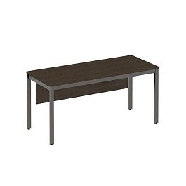 Стол письменный на металлокаркасе МП2 с экраном ДСП Формула МП2 ФР 159 венге / антрацит - Фото предпросмотра