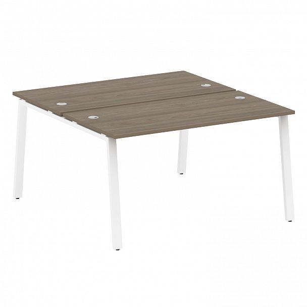 Рабочая станция "Metal System" БА.РАС-СП-2.3 вяз/белый - Вид 1