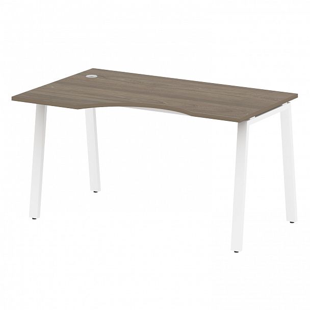Стол "Metal System" БА.СА-2 вяз/белый - Вид 2
