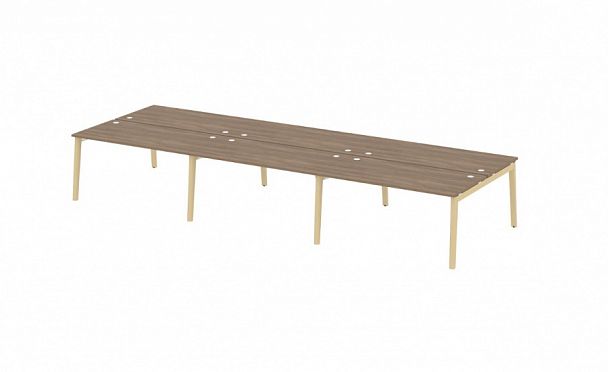 Рабочая станция "Onix wood" OW.D.RS-6.4.8 дуб аризона/дуб светлый - Вид 1