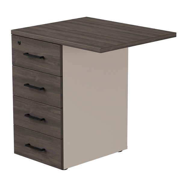 Тумба приставная Everprof EVO с топом 710х600x755 Кашемир/Дуб Пасадена - Вид 1