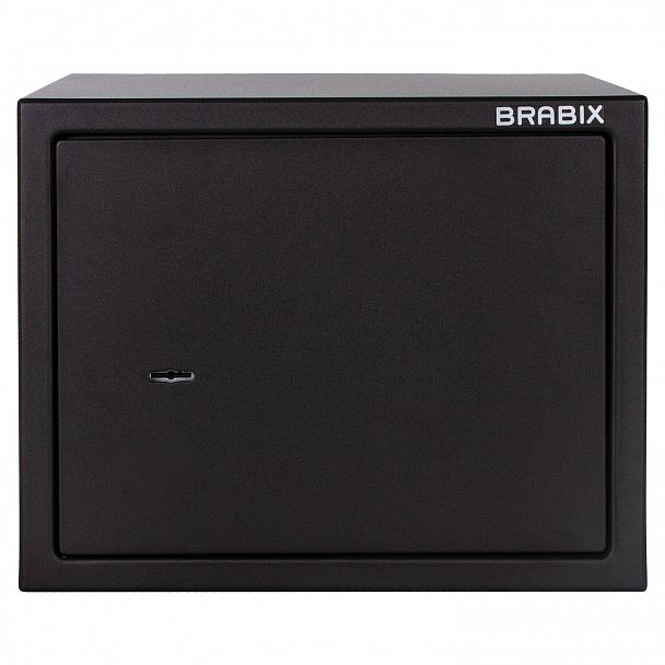 Сейф мебельный BRABIX "SF-280KL", 280х350х300 мм, ключевой замок, черный, 291148, S103BR212314 - Вид 4