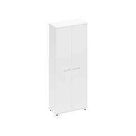 Шкаф для документов закрытый Elevo А1 9372 БП белый премиум - Фото предпросмотра