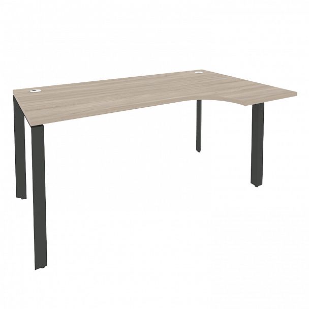 Стол эргономичный "Onix" O.MP-SA-1 дуб аттик/антрацит - Вид 1