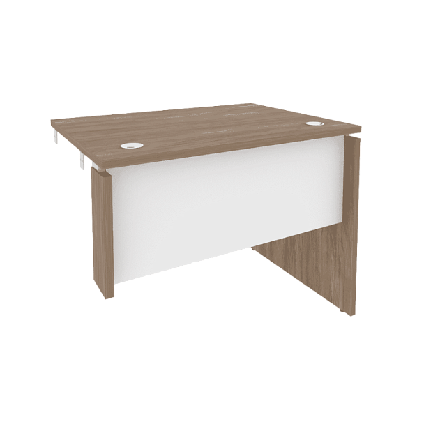 Onix Стол-приставка правый к опорным элементам O.SPR-1.7 (R) Дуб аризона/Белый бриллиант 980*720*750 - Вид 1