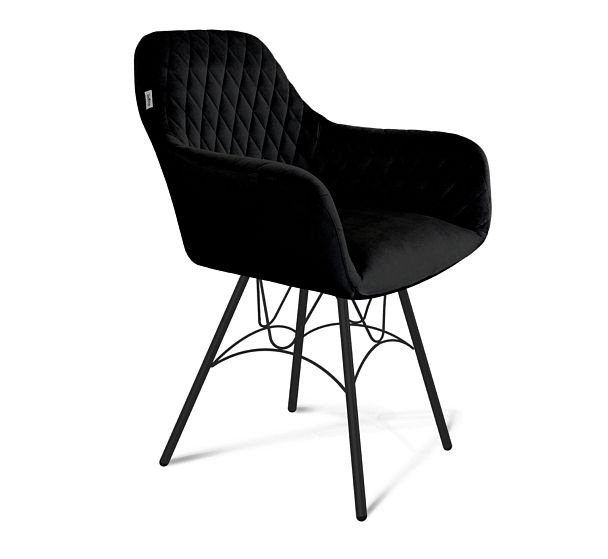 Стул Sheffilton SHT-ST38/S100 ночное затмение/черный муар - Вид 2