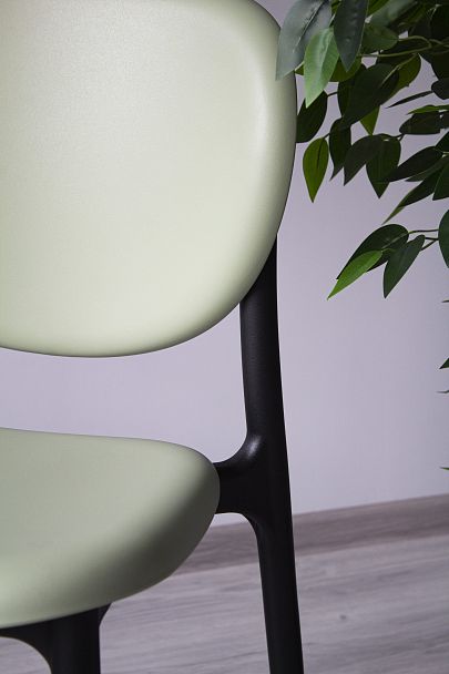 Стул Sheffilton SHT-S180 зеленый/черный - Вид 8