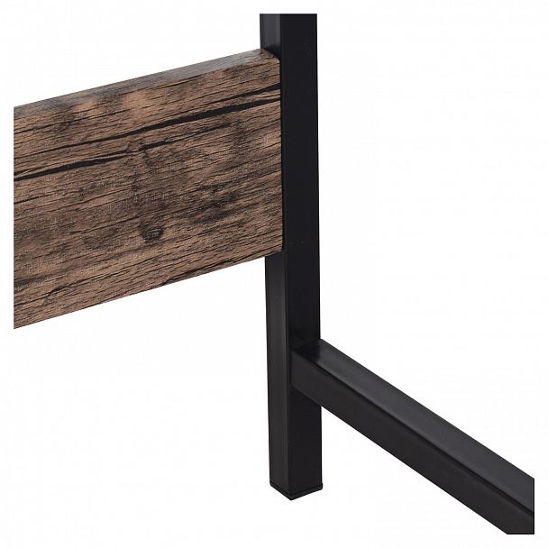 Стол на металлокаркасе BRABIX "LOFT CD-003", 640х420х840 мм, цвет морёный дуб, 641215 - Вид 11