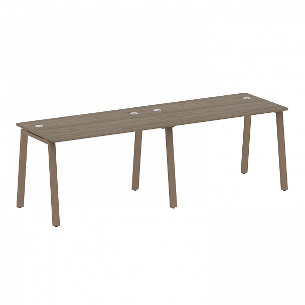 Рабочая станция "Metal System" БА.СМ-2.2 вяз/мокко - Вид 1