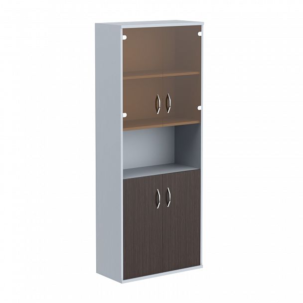 Шкаф "Imago" СТ-1.4 венге/металлик - Вид 1
