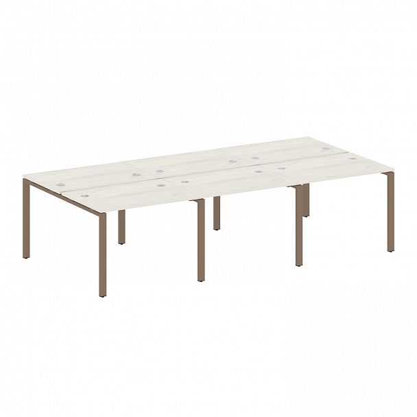 Рабочая станция "Metal System" БП.СМ-6.1 дуб наварра/мокко - Вид 1