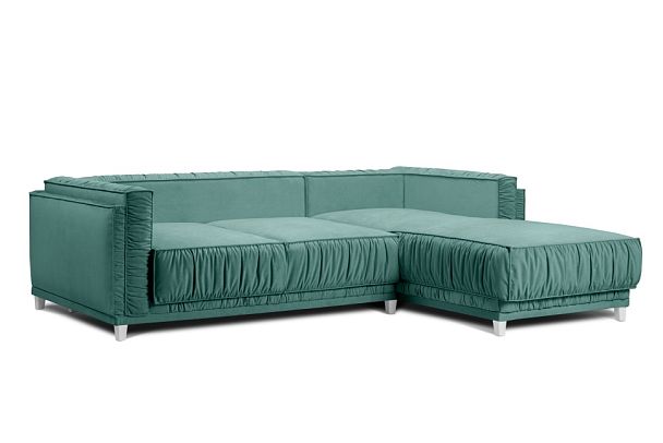 Диван угловой «Бали», бирюзовый - Вид 4