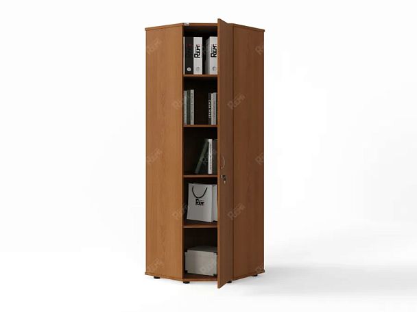 ЛАЙТ / LIGHT RLG054-62x62 Угловой шкаф 62x62x183 Вишня - Вид 2