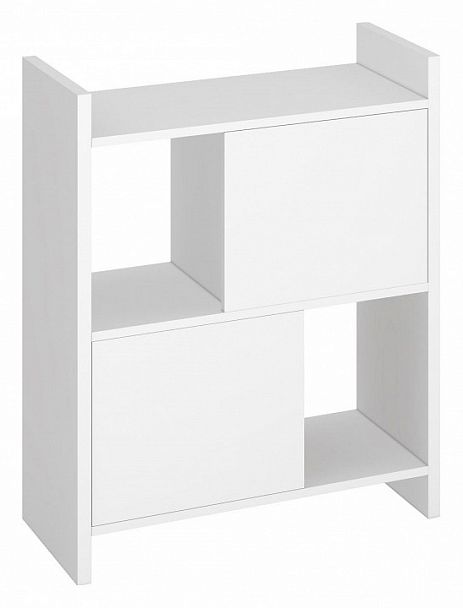 Стеллаж комбинированный Домино Лайт СТЛ-3Н Белый - Вид 1