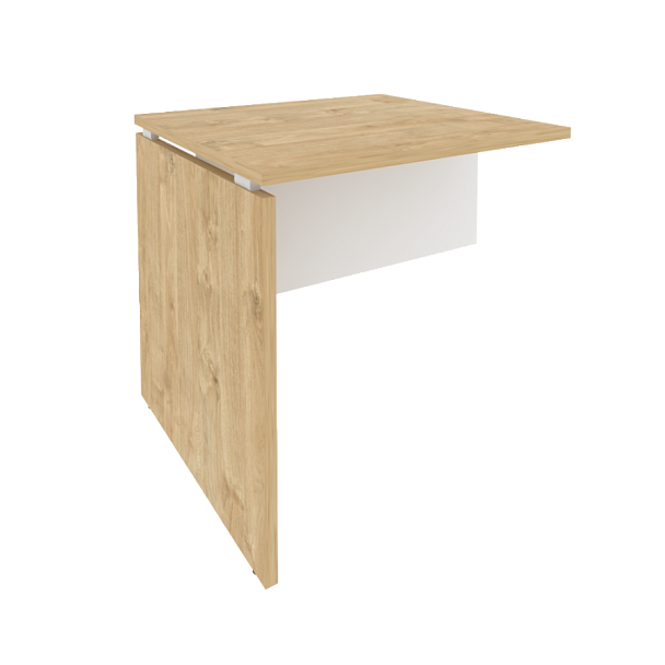 Onix Брифинг-приставка O.BR-7 Тиквуд светлый/Белый бриллиант 780*720*750 - Вид 1