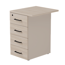 Тумба приставная Everprof EVO с топом 510х600x755 Кашемир/Дуб Соната - Фото предпросмотра