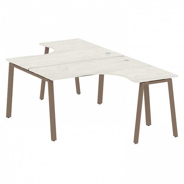 Рабочая станция "Metal System" БА.РАС-СА-2.3 дуб наварра/мокко - Вид 1