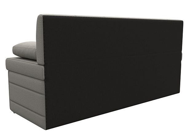 Диван кухонный прямой Лео Рогожка бежевый - Вид 6