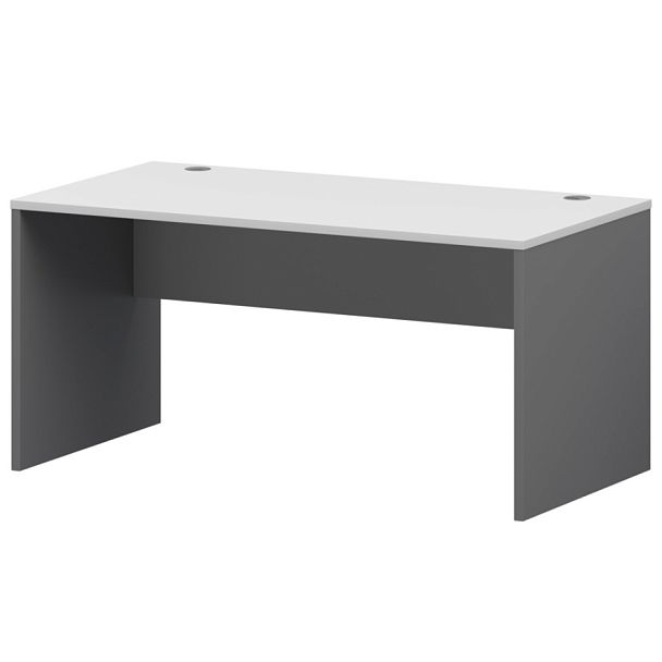 Стол СМСР25-14.73 Графит/Белый 1400x730x750 Смарт - Вид 1