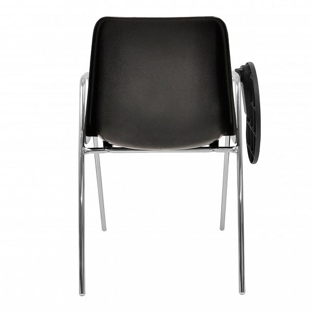 Стул Vicenza (4 ножки с подлокотниками + столик TLT), Каркас хром, красный - Вид 5