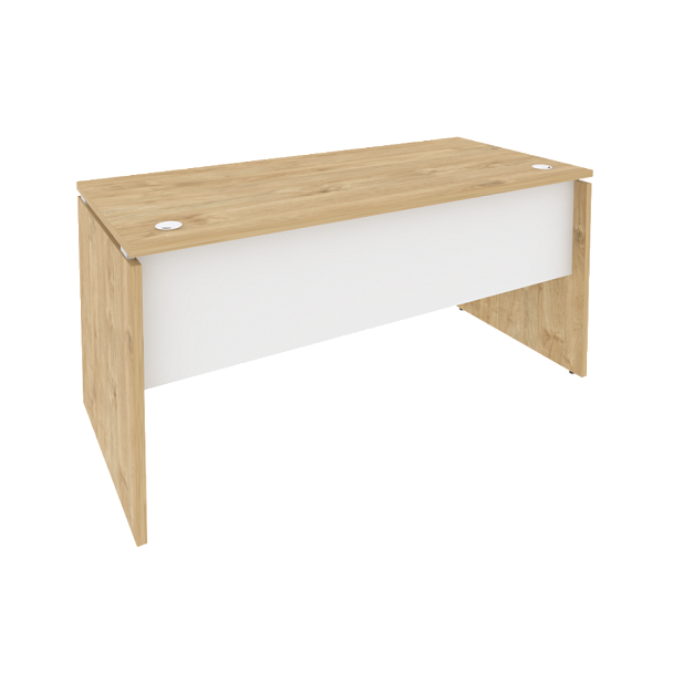 Onix Стол письменный O.SP-4.7 Тиквуд светлый/Белый бриллиант 1580*720*750 - Вид 1