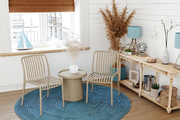 Стул Sheffilton SHT-S173 капучино ral 1019 - Вид 8