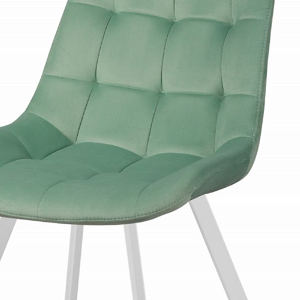 Комплект стульев Эйден М, Confetti aquamarine/белый, 4 шт. - Вид 6