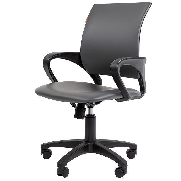 Кресло CHAIRMAN 696 ЭКО, экокожа, серый - Вид 2