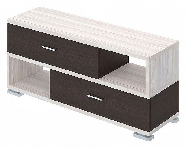 Тумба комбинированная Домино СБ-40/2 Венге/Карамель - Вид 1